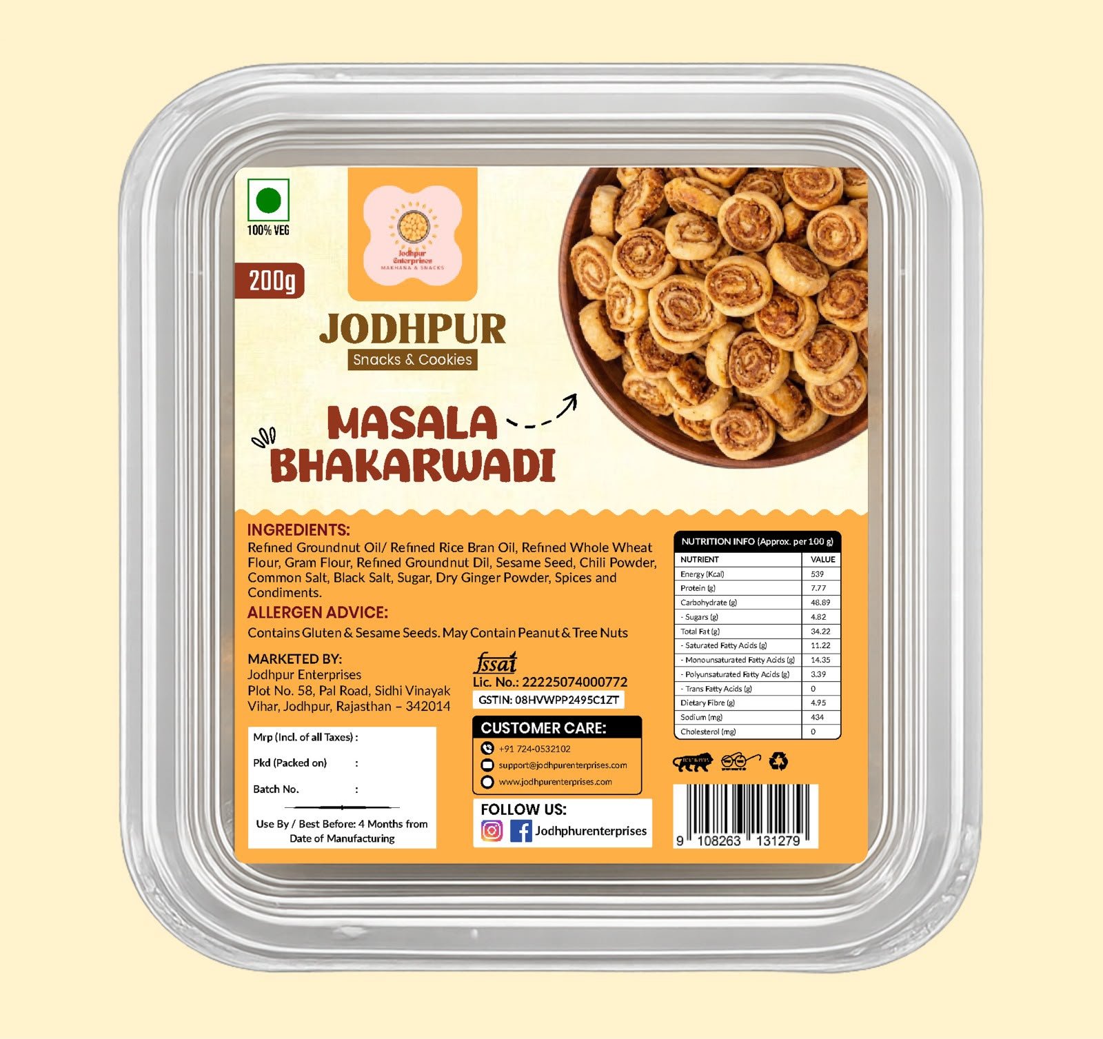 Masala Bhakarwadi