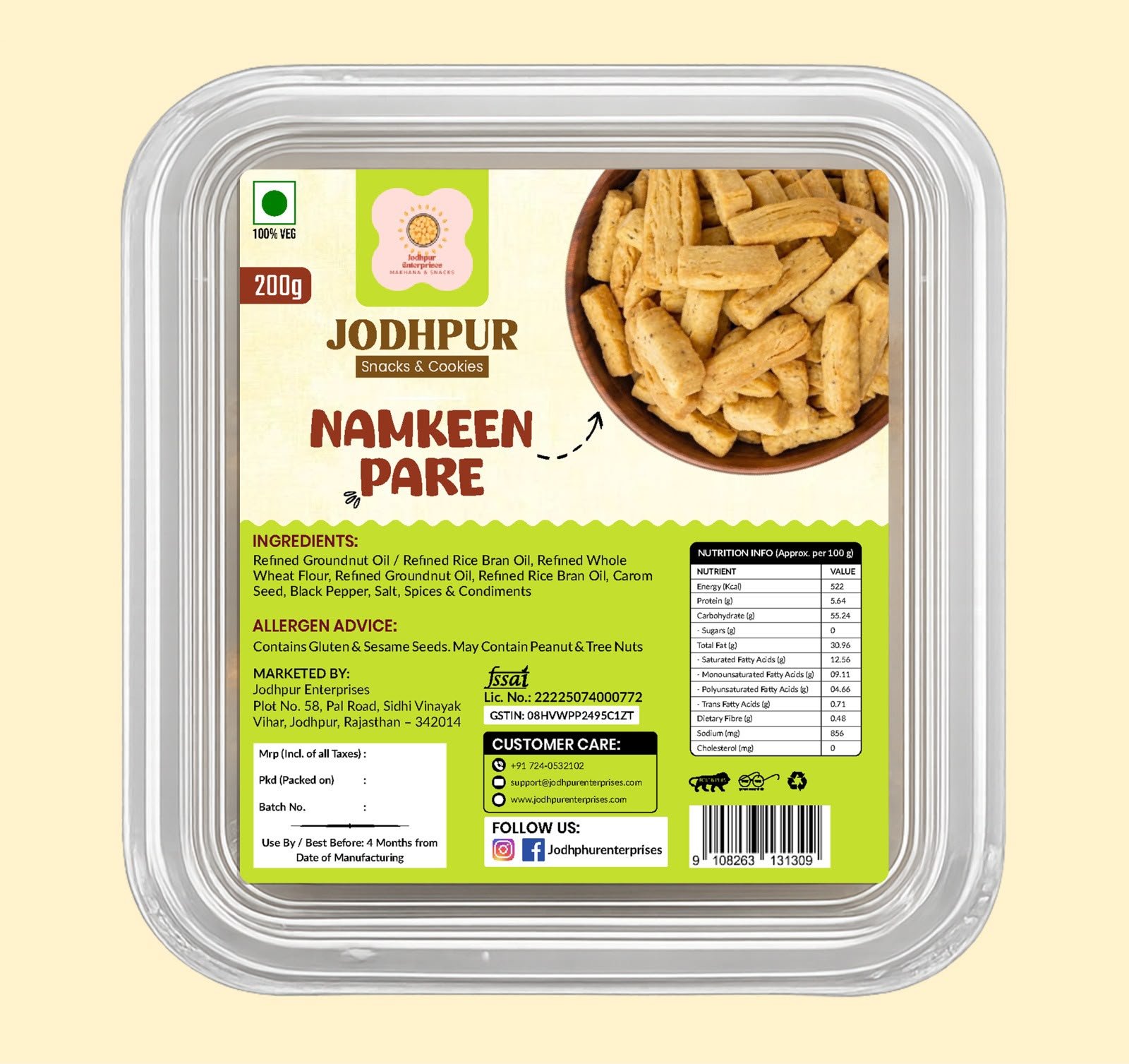Namkeen Pare